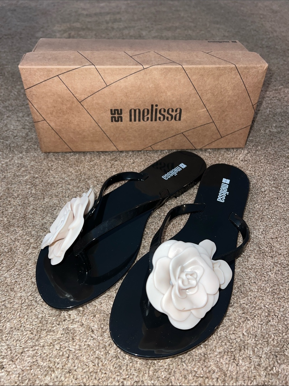 Melissa Jelly Flip Flops Harmonic Petals